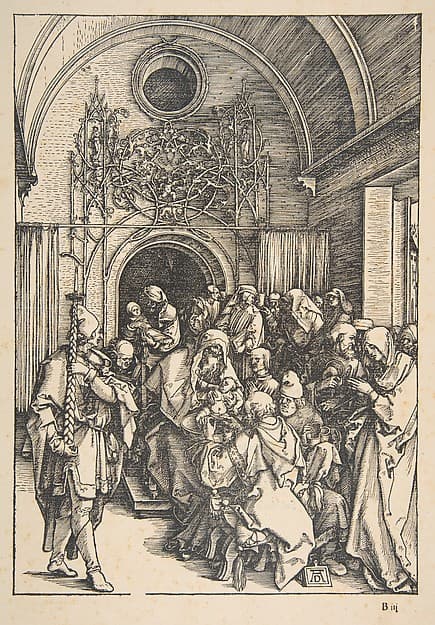 The Circumcision, from "The Life of the Virgin"