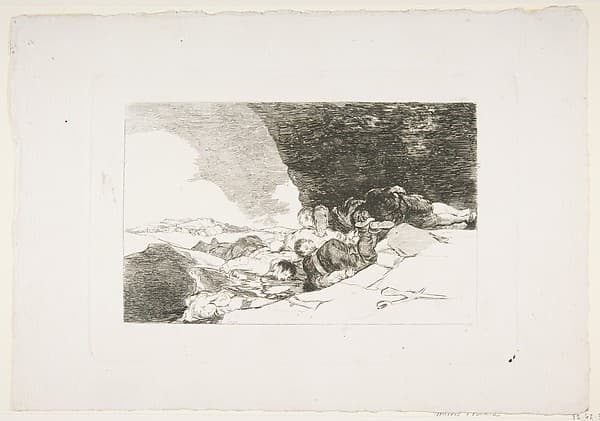 Plate 23 from "The Disasters of War" (Los Desastres de la Guerra): 'The Same Elsewhere' (Lo mismo en otras partes)