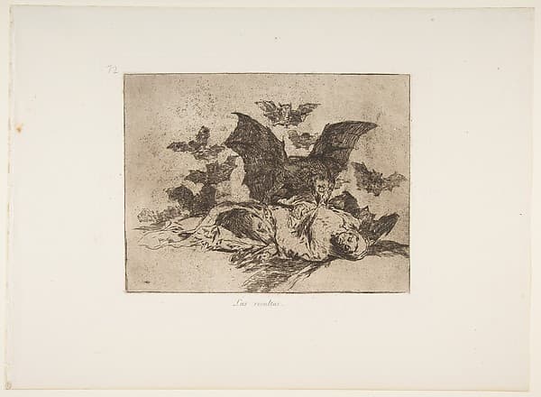 Plate 72 from "The Disasters of War" (Los Desastres de la Guerra): 'The Consequences' (Las resultas)