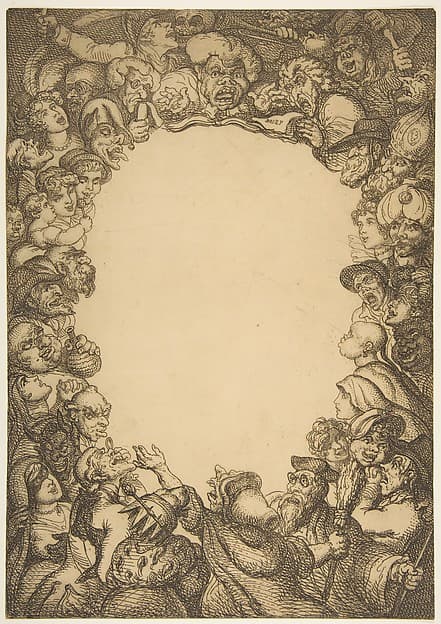 Title Page, The Caricature Magazine, or Mirror of Mirth