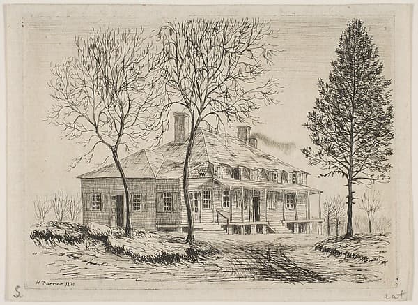 Somerindyck House, from "Scenes of Old New York"