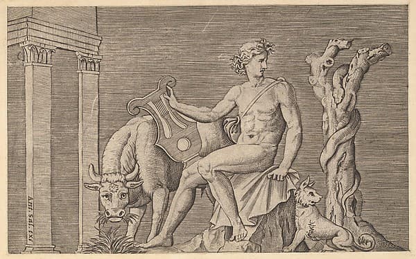 Speculum Romanae Magnificentiae: Apollo Tending the Flocks of Admetus