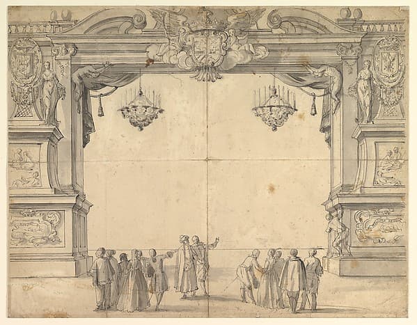 Proscenium Arch of a Court Theater
