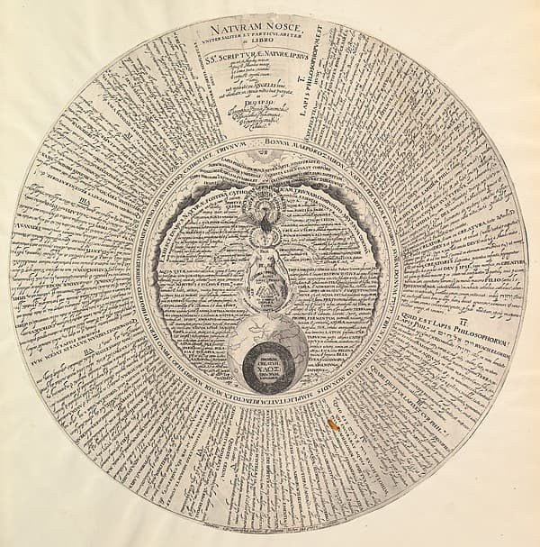 The Philosopher's Stone from Heinrich Khunrath, Amphiteatrum sapientiae aeternae