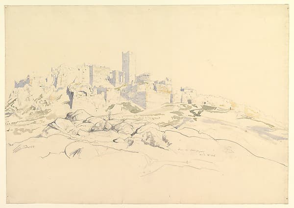 The Acropolis from the Areopagus, Athens