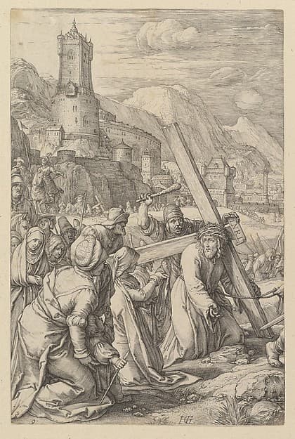 Christ Carrying the Cross, from "The Passion of Christ"