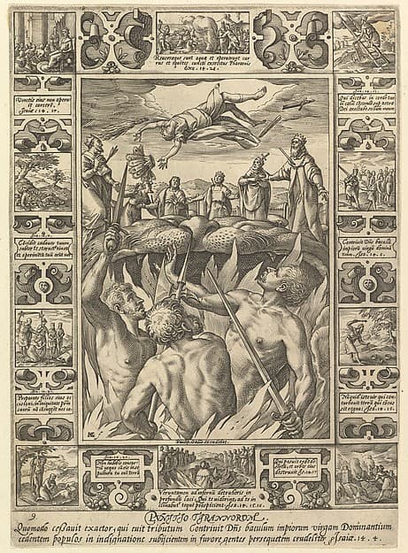 Punitio Tirannorum, from "Allegories of the Christian Faith, from Christian and Profane Allegories"