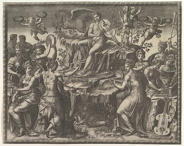 Apollo and the Muses