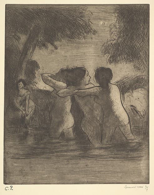 Four Bathers