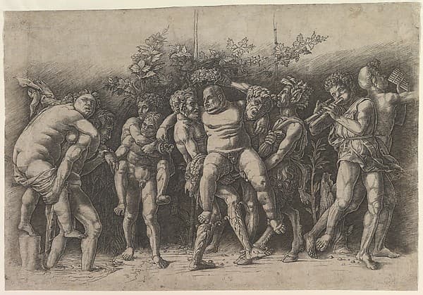 Bacchanal with Silenus