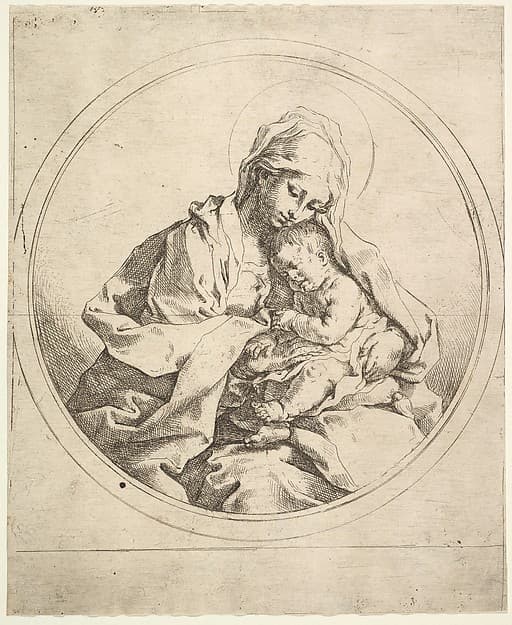 The Madonna and Child in the Round