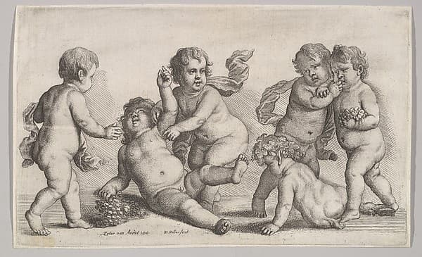 Five boys and a satyr