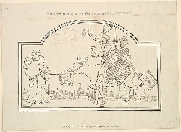 Frontispiece to "The Jacobite's Journal"
