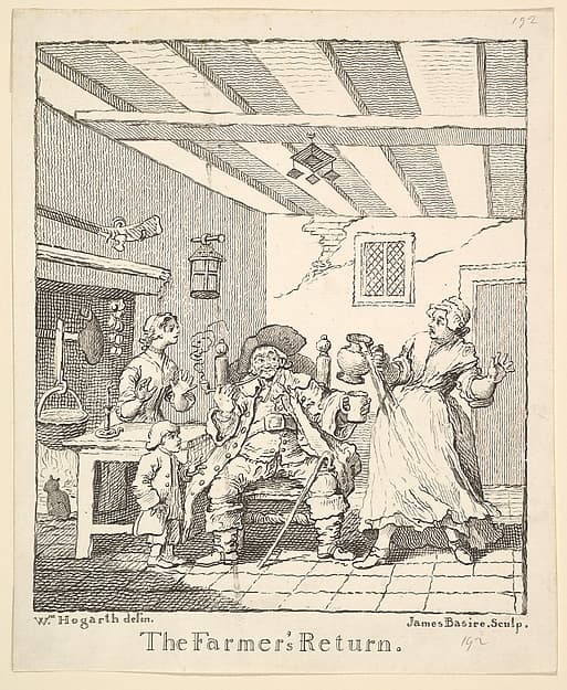 Frontispiece to "The Farmer's Return"