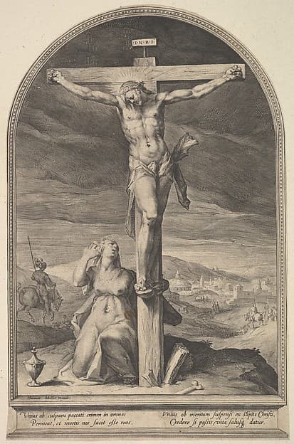 St. Mary Magdalene at the Foot of the Cross