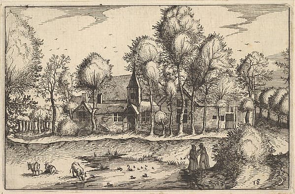 A Pond, plate 18 from "Regiunculae et Villae Aliquot Ducatus Brabantiae"