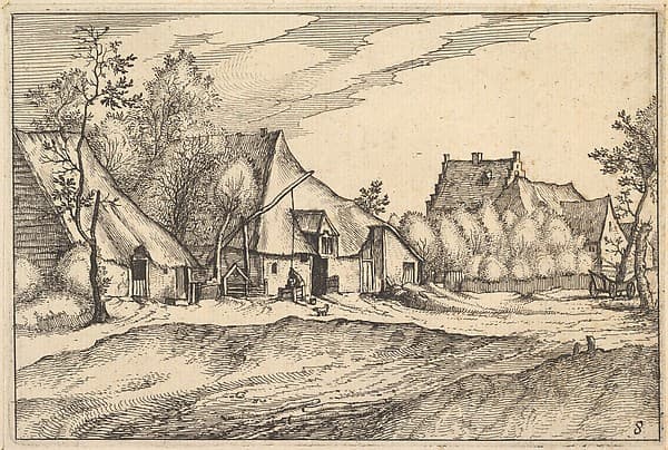 Farms in a Village, from "Regiunculae et Villae Aliquot Ducatus Brabantiae"