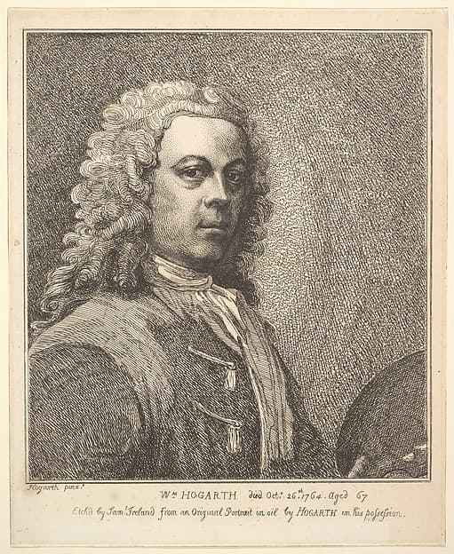 William Hogarth, Self-portrait