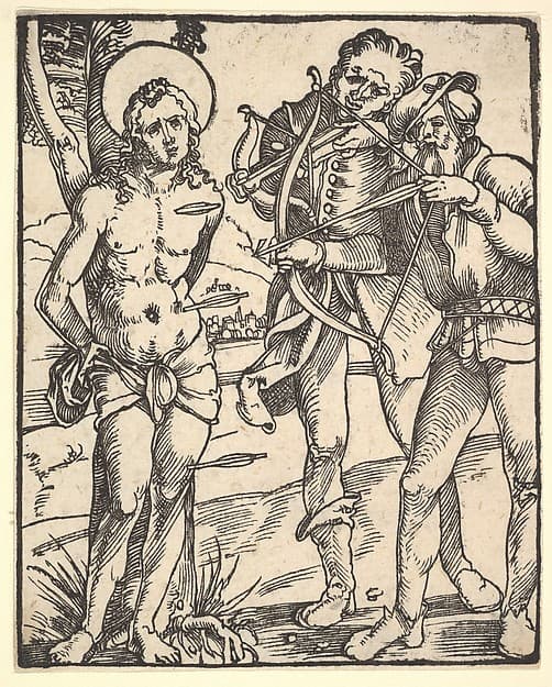 Martyrdom of St. Sebastian with Two Crossbow Men