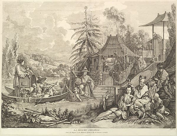 La pesche chinoise (Chinese Fishing), from Chinoiseries