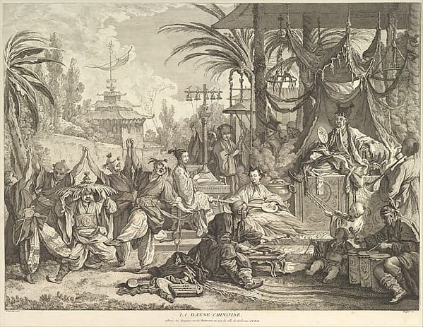 La Danse Chinoise (The Chinese Dance), from Chinoiseries