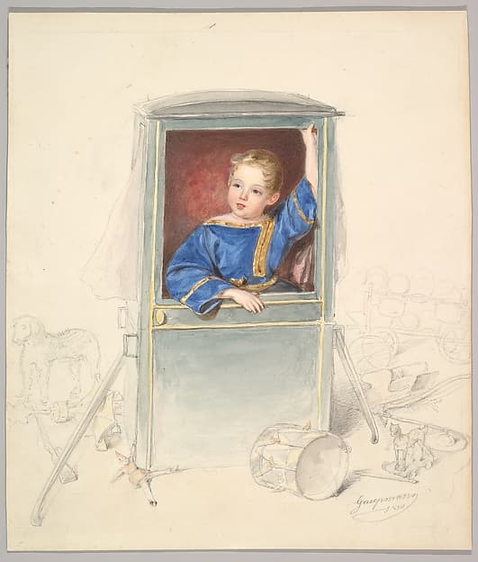 Prince Paul Clemens von Metternich as a Child, Surrounded by Toys