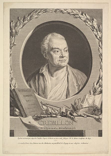 Portrait of Crébillon