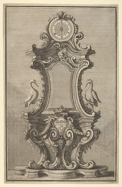 Design for a Clock, from 'Disegni Diversi'