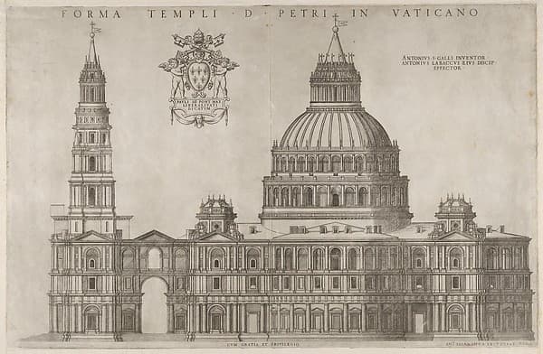 Speculum Romanae Magnificentiae: Design for the Basilica of St. Peter's in the Vatican