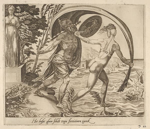 A Shield is of no Use when Fortune Turns Her Back from Six Sayings about Fortune