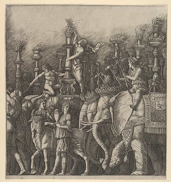 The Triumph of Caesar: the Elephants