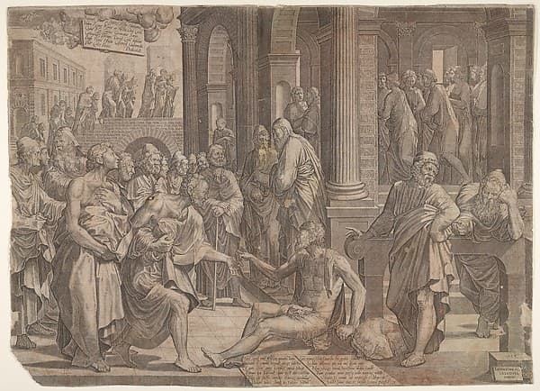 Saint John and Saint Peter Healing the Cripple
