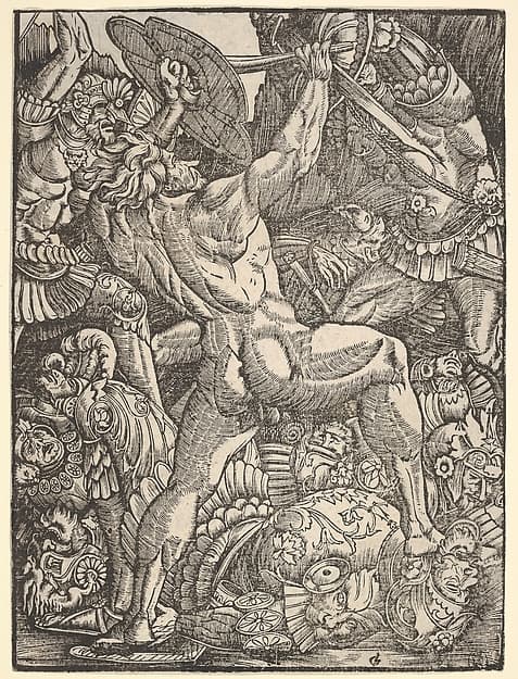 Hercules Fighting the Sons of Proteus
