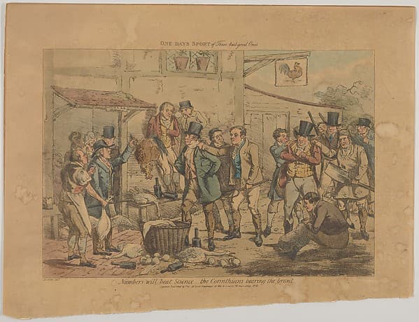 One Day's Sport of Three Real Good Ones Numbers will beat Science...The Corinthians bear the brunt