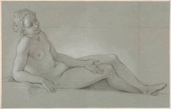 Study of a Reclining Female Nude