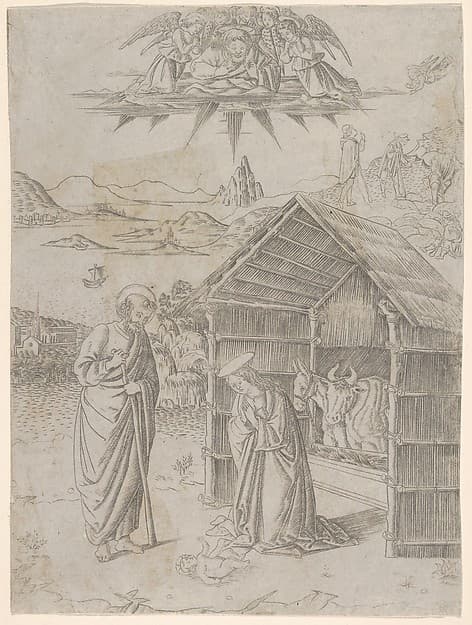The Nativity, from "Life of the Virgin and Christ"