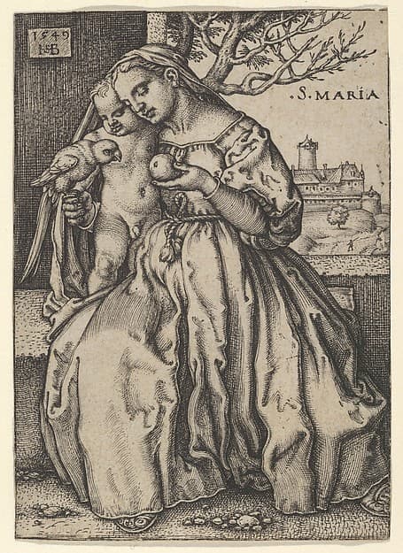 The Virgin and Child with the Parrot