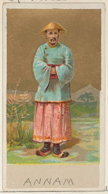 Annam, from the Natives in Costume series (N16), Teofani Issue, for Allen & Ginter Cigarettes Brands