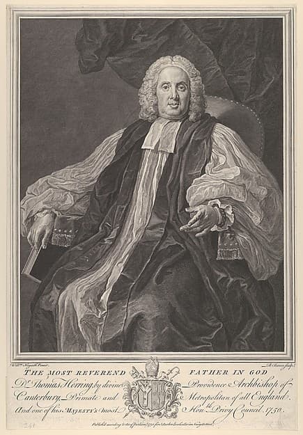 The Most Reverend Thomas Herring, Archbishop of Canterbury