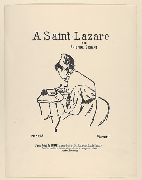 A Saint-Lazare par Aristide Bruant