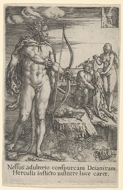 Hercules Killing Nessus, from The Labors of Hercules
