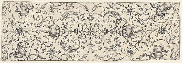 Friezes with Birds, Flowers and Meandering Wreaths and Scrolls (2)