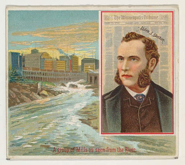 Alden J. Blethen, The Minneapolis Tribune, from the American Editors series (N35) for Allen & Ginter Cigarettes
