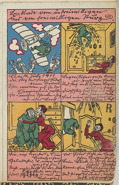 Ballad of the Involuntary and Voluntary Fall (Ballade vom unfreiwilligen und vom freiwilligen Sturz)