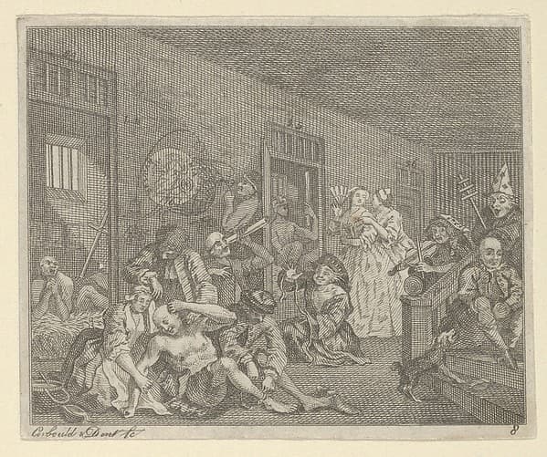 A Rake's Progress, Plate 8