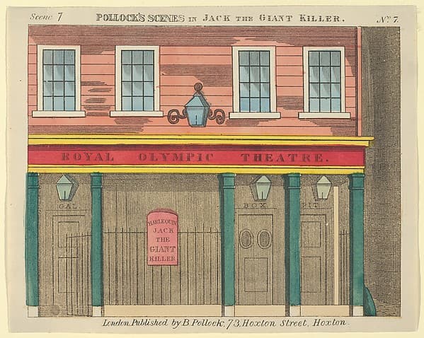 Scene 7, from Jack and the Giant Killer, Scenes for a Toy Theater