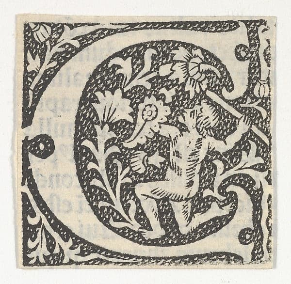 Decorated Roman alphabet