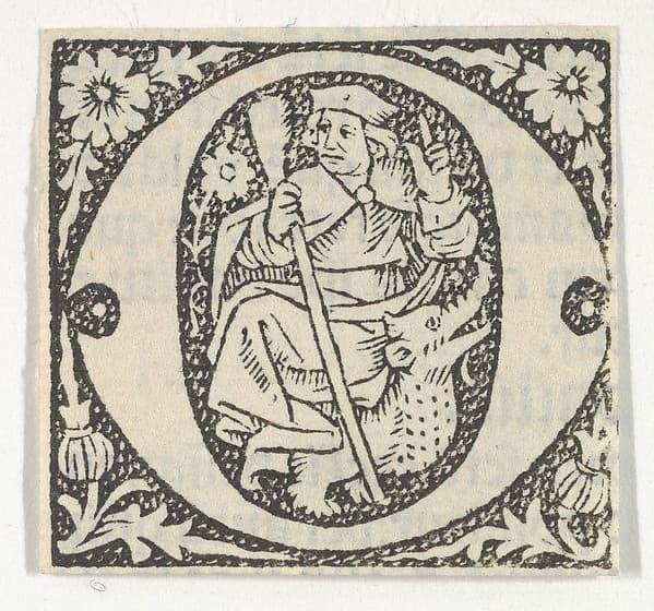 Decorated Roman alphabet