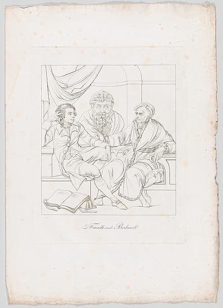 Fuessli und Bodmer (Fuseli and Bodmer in Conversation)