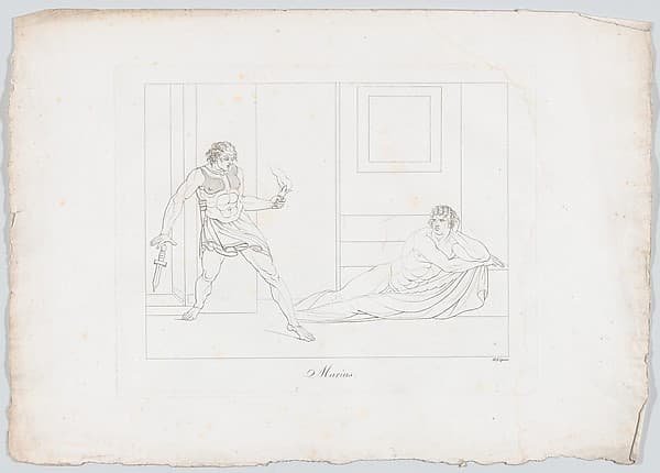 Caius Marius and the Cimbrian Soldier (Plutarch, "Marius," 39; Lucan, "Pharsalia," XI, 75-86)